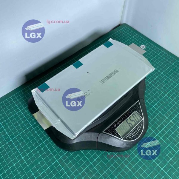 Аккумуляторный елемент LGX-e41 химия NMC 3.6v (пакет) емкость 41А/Ч разряд 3-5c 2000 циклов 650грам