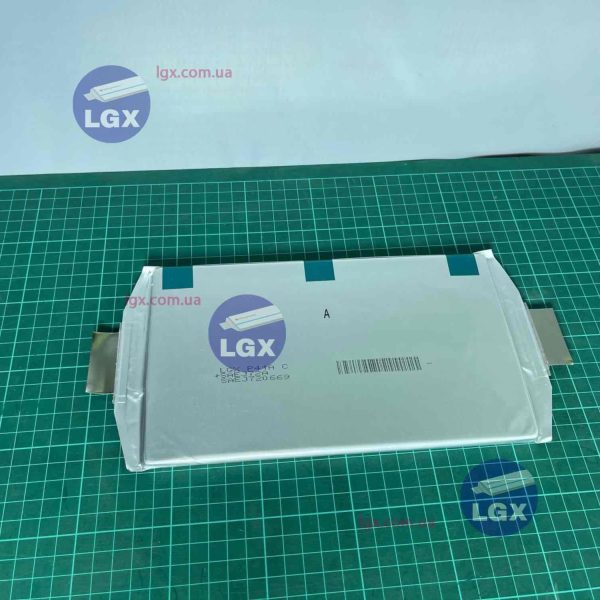 Аккумуляторный елемент LGX-e41 химия NMC 3.6v (пакет) емкость 41А/Ч разряд 3-5c 2000 циклов 650грам