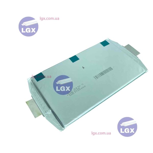 Аккумуляторный елемент LGX-e41 химия NMC 3.6v (пакет) емкость 41А/Ч разряд 3-5c 2000 циклов 650грам