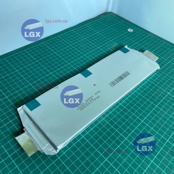 Аккумуляторный елемент LGX-e58 химия NMC 3.6v (пакет) емкость 58А/Ч разряд 3-5c 2000 циклов 820грам