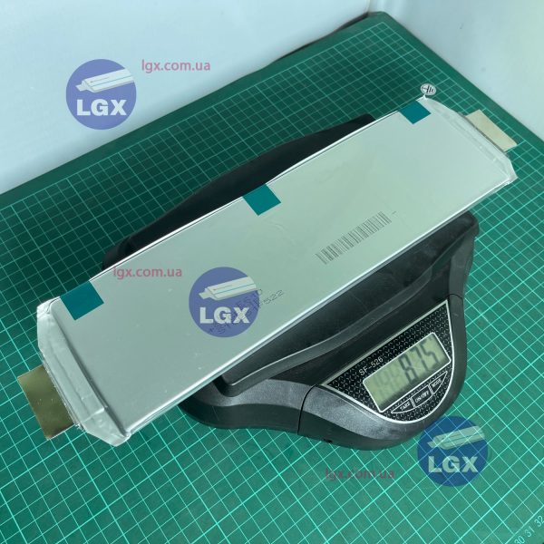 Аккумуляторный елемент LGX-e61 химия NMC 3.6v (пакет) емкость 61А/Ч разряд 3-5c 2000 циклов 880грам