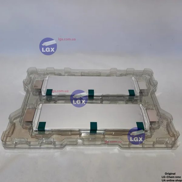 Аккумуляторный елемент LGX-e61 химия NMC 3.6v (пакет) емкость 61А/Ч разряд 3-5c 2000 циклов 880грам