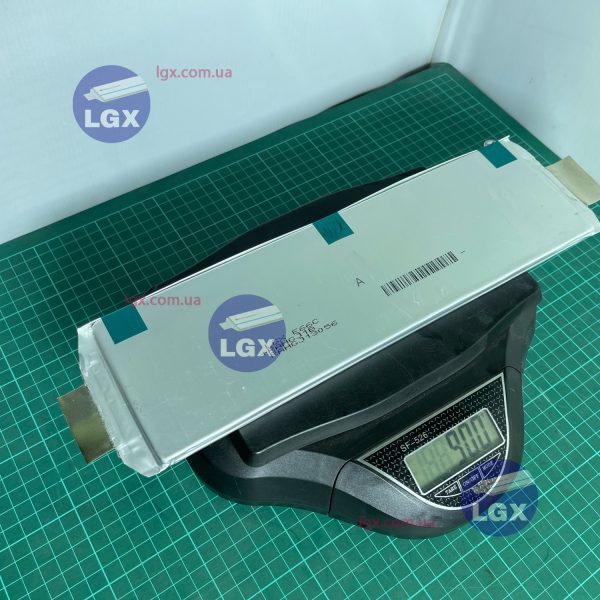 Аккумуляторный елемент LGX-e66 химия NMC 3.6v (пакет) емкость 66А/Ч разряд 3-5c 2000 циклов 920грам