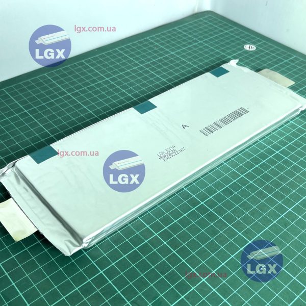 Аккумуляторный елемент LGX-e71 химия NMC 3.6v (пакет) емкость 71А/Ч разряд 3-5c 2000 циклов 980грам