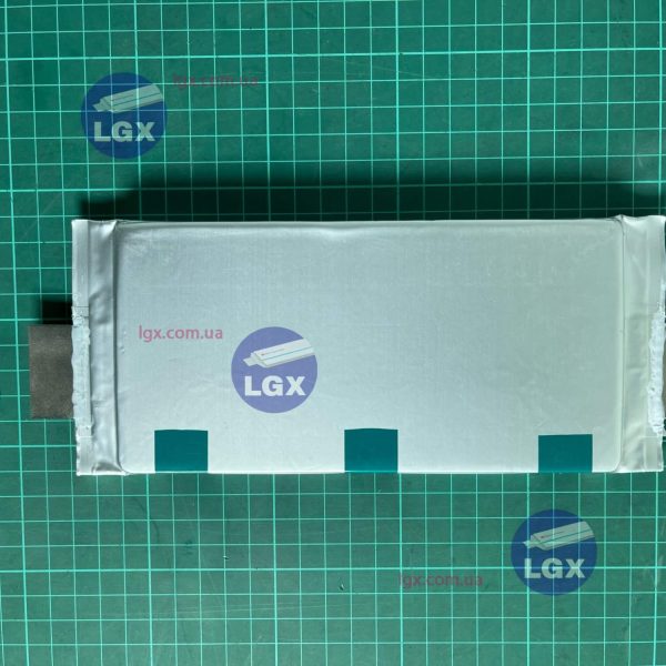 Аккумуляторный елемент LGX-P33 химия NMC 3.6v (пакет) емкость 33А/Ч разряд 2-3c 2000 циклов 550грам