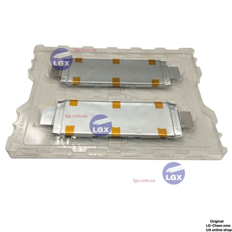 akkumulyatornyj-element-lg-chem-lgx-e60-himiya-nmc-36v-paket-emkost-60a-ch-razryad-3-5c-2000-cziklov-860gram Аккумуляторный елемент LGX-e60 химия NMC 3.6v (пакет) емкость 60А/Ч разряд 3-5c 2000 циклов 860грам