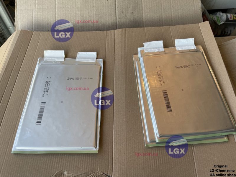 akkumulyatornyj-element-lg-chem-lgx-p34n-himiya-nmc-36v-paket-emkost-34a-ch-razryad-3-5c-2000-cziklov-550gram Аккумуляторный елемент LGX-P34N химия NMC 3.6v (пакет) емкость 34А/Ч разряд 3-5c 2000 циклов 550грам