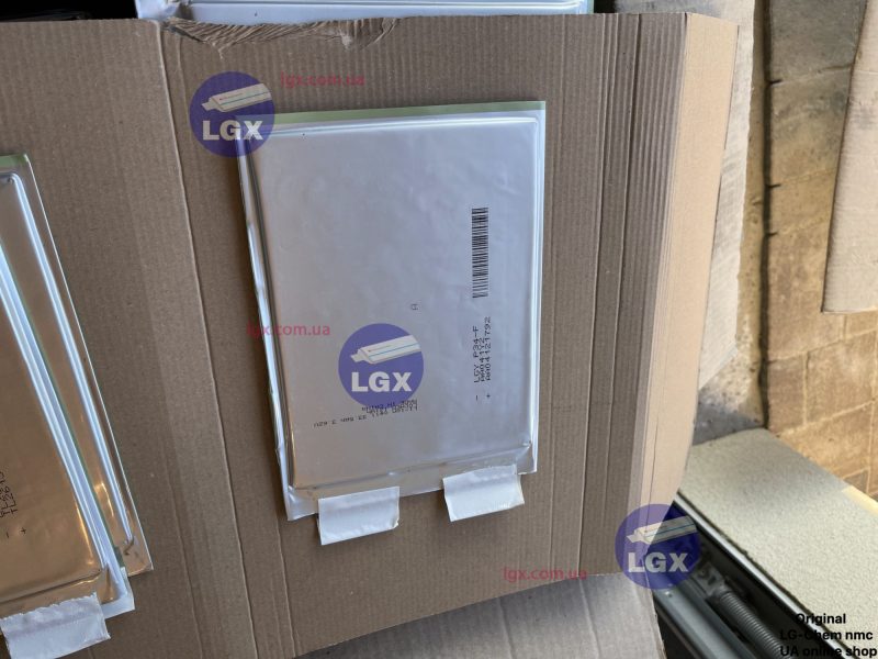 akkumulyatornyj-element-lg-chem-lgx-p34n-himiya-nmc-36v-paket-emkost-34a-ch-razryad-3-5c-2000-cziklov-550gram Аккумуляторный елемент LGX-P34N химия NMC 3.6v (пакет) емкость 34А/Ч разряд 3-5c 2000 циклов 550грам