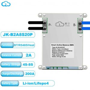 Jikong 4-8s 200-350A Bal 2000mAh JK-B2A8S20P