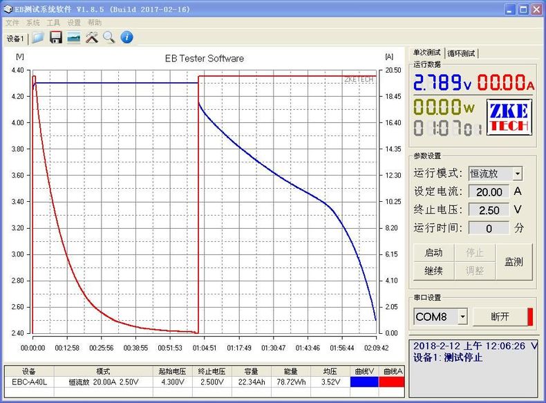 Аккумуляторный елемент Microvast MpCO 20A химия NMC-Carbone 3,7v (пакет) емкость 20А/Ч разряд 5-8c 7000 циклов 350грам