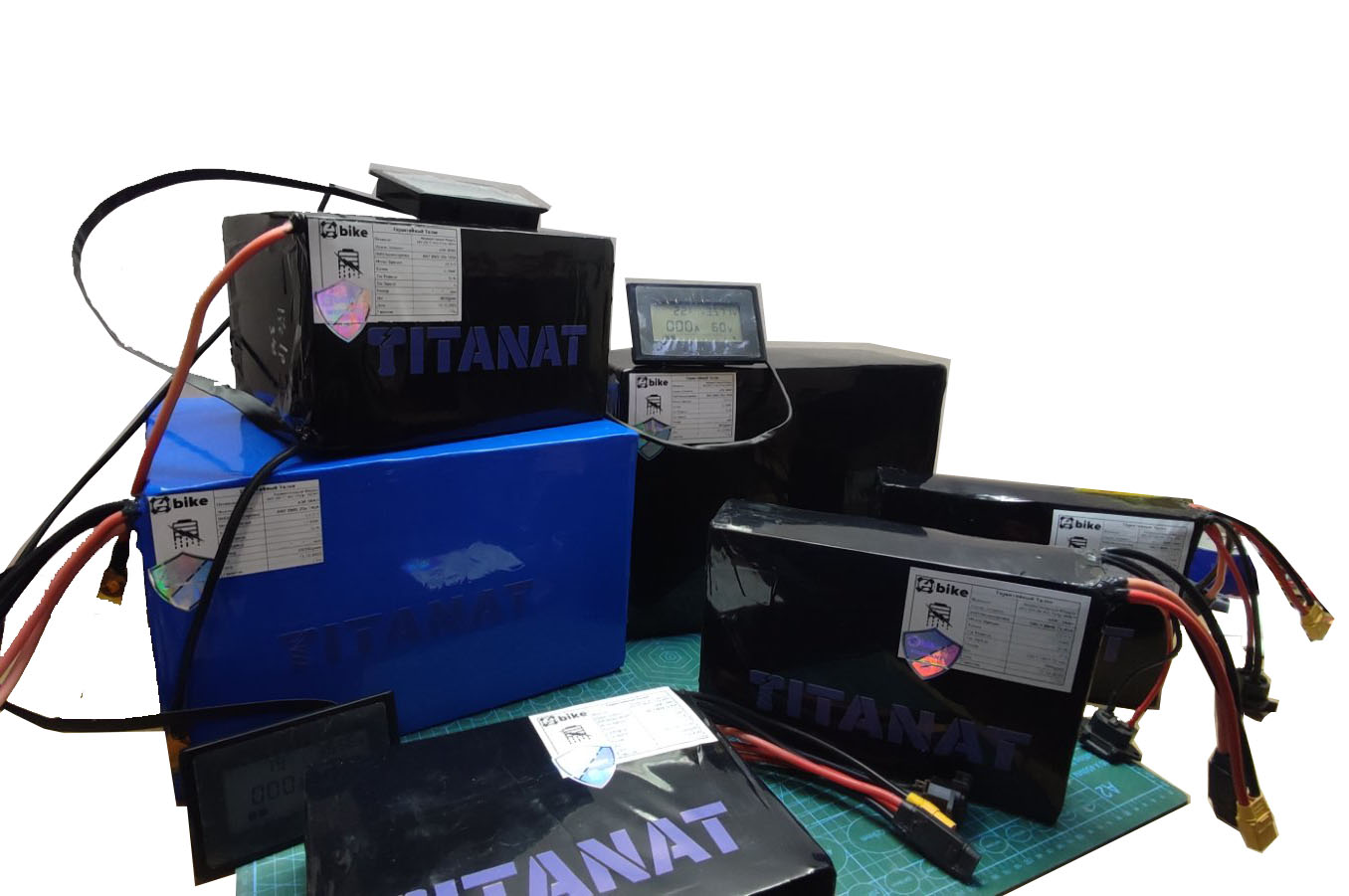 Аккумуляторные Сборки 6s 7s 14s 24s из NMC элементов Разряд 3-6c